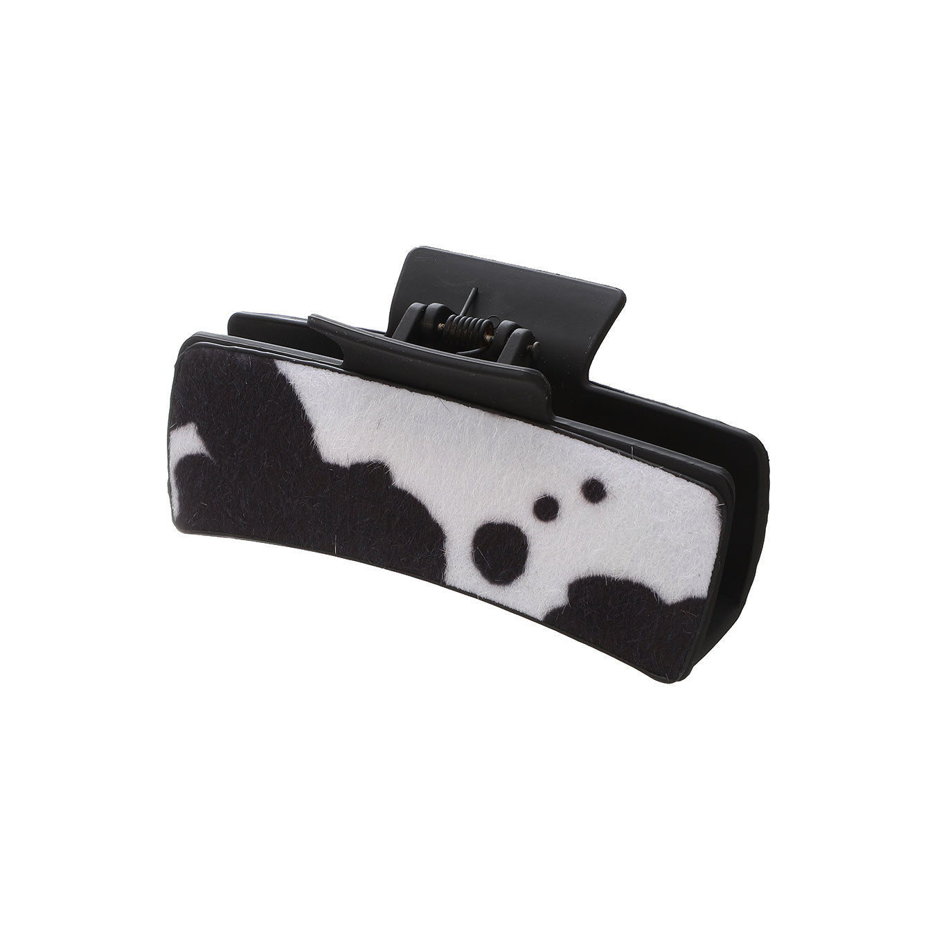 Wholesale Western Style Cow Pattern Leather Hair Clips